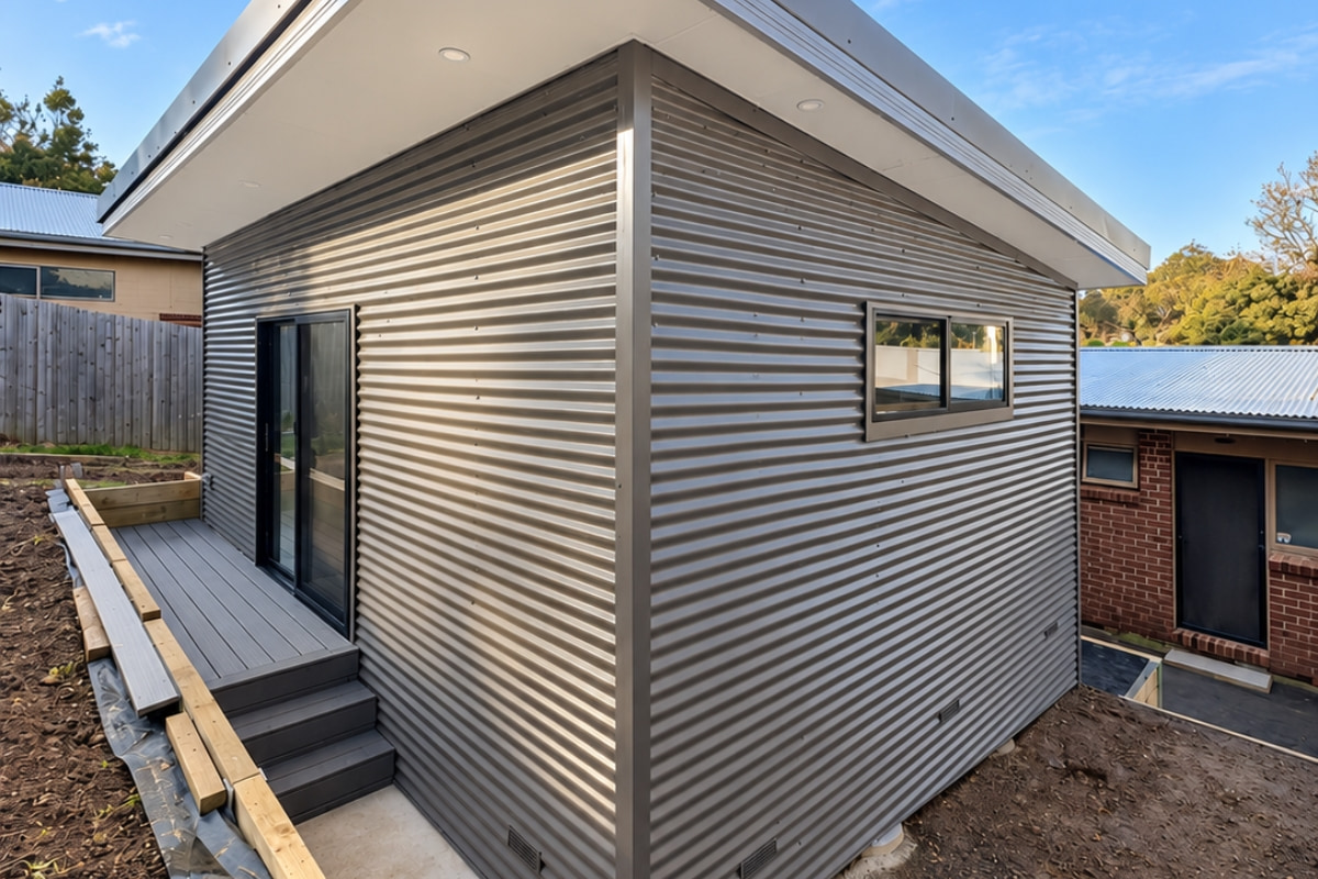Second dwelling with deck off the front entrance, Seville